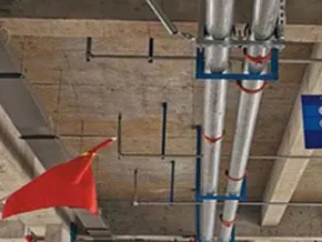 揭东管廊支架的安装方法